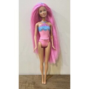 Barbie Endless Hair Kingdom Princess Dreamtopia Long Pink & Blue Hair 11.5" Doll